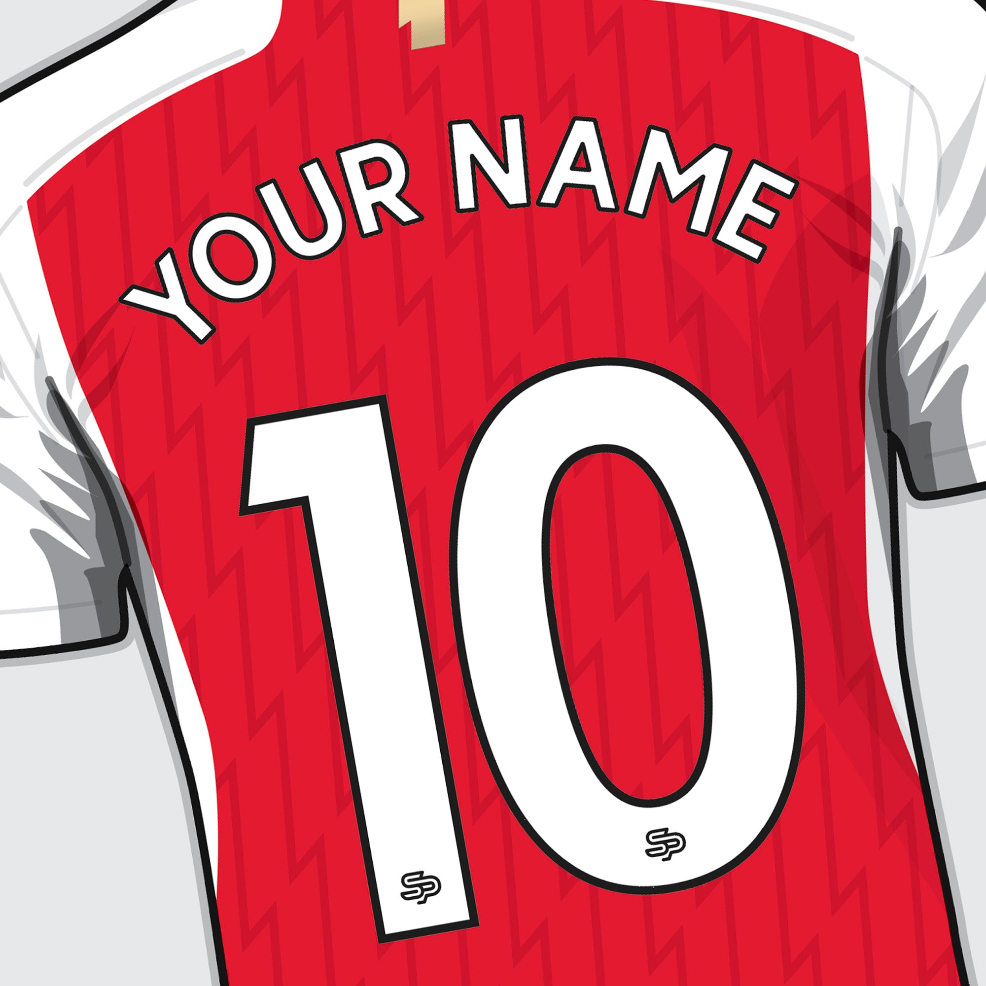 Personalized arsenal shirt on sale