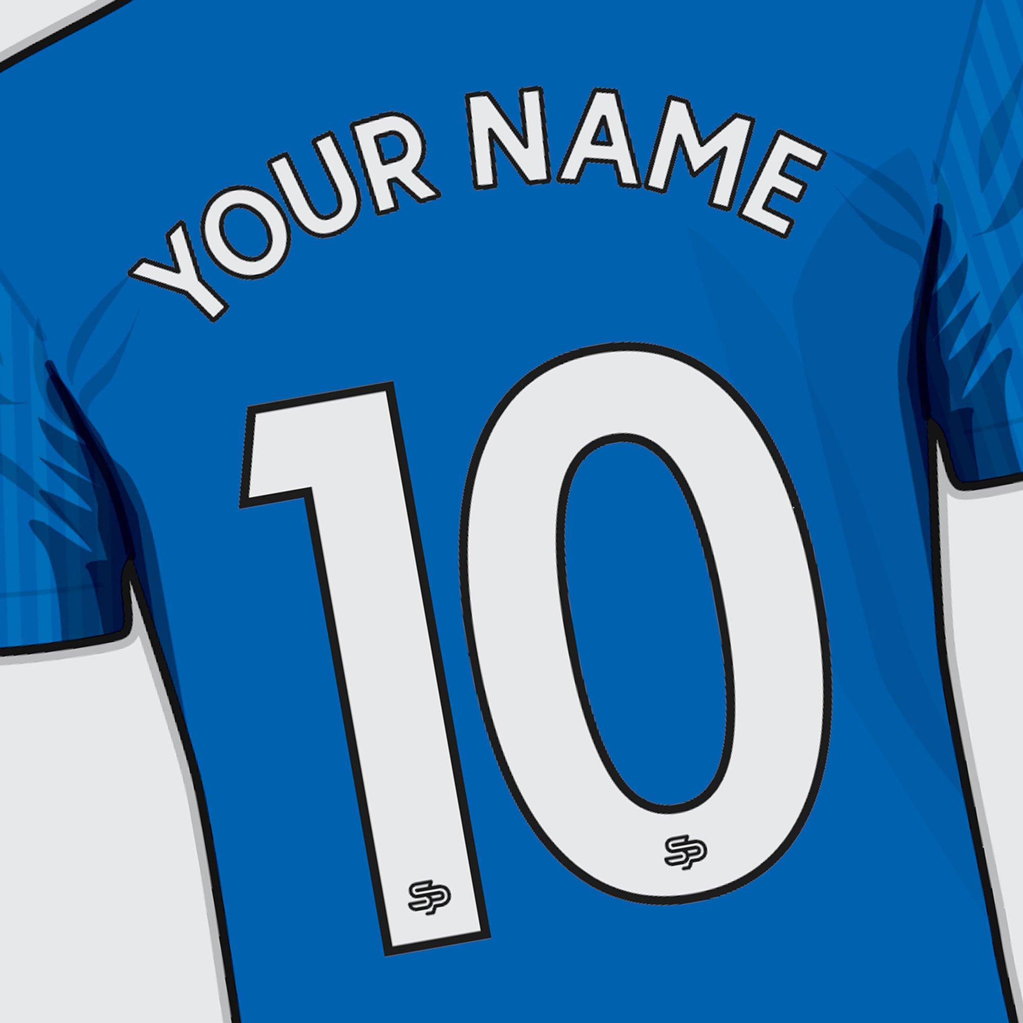 Rangers on sale personalised shirt