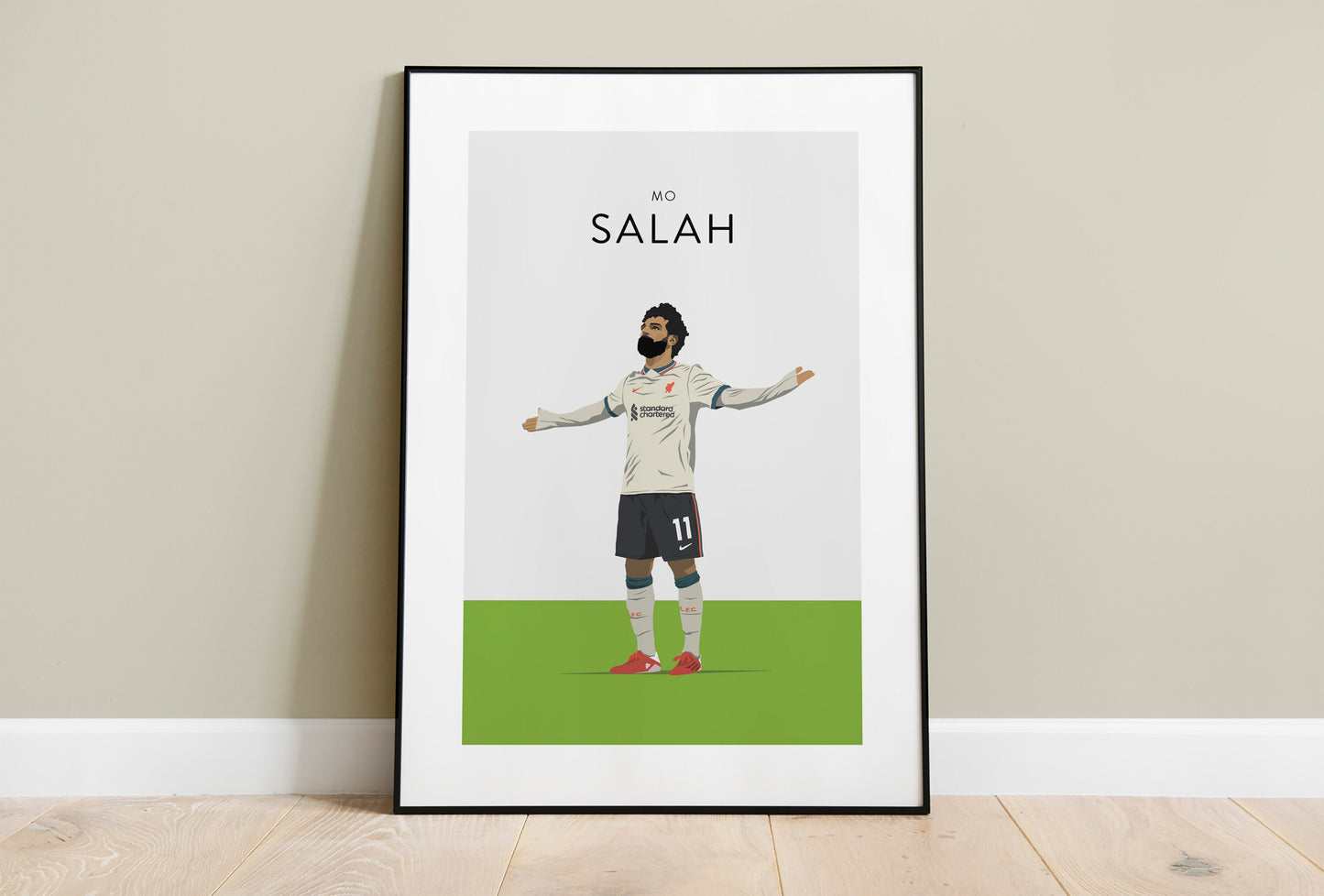 Mo Salah Football Print - Unframed