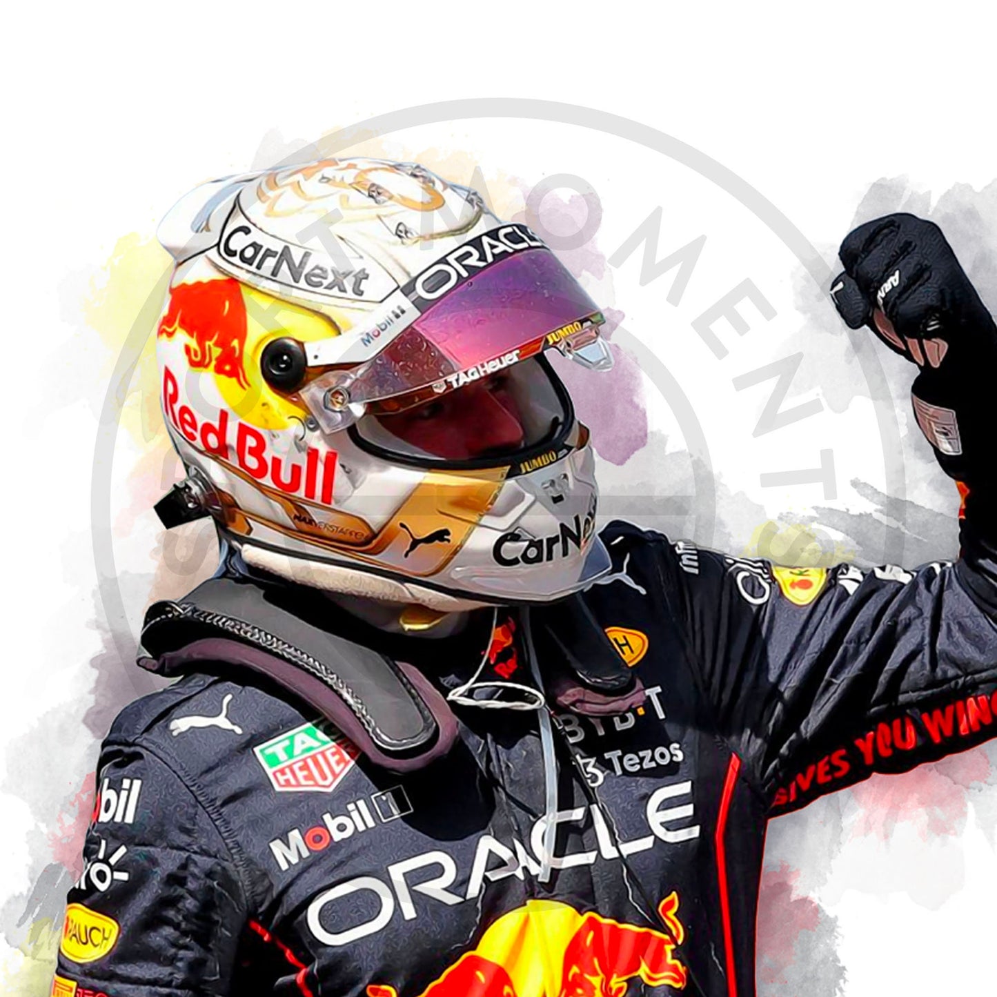 Max Verstappen - F1 Formula 1 Print - World Champion - Unframed