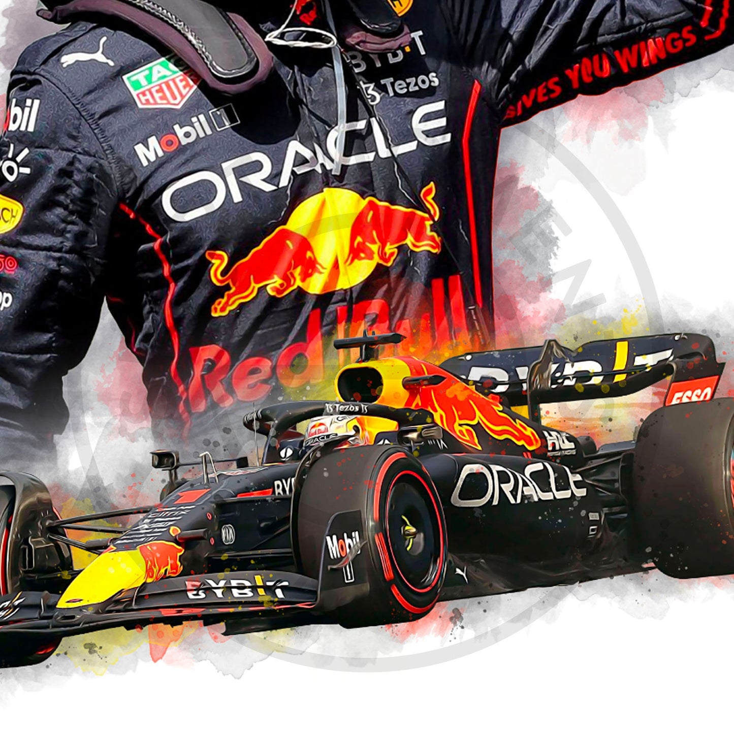 Max Verstappen - F1 Formula 1 Print - World Champion - Unframed